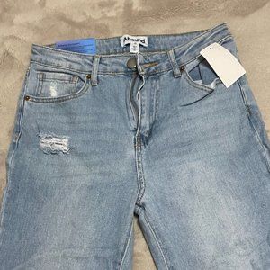 Abound Straight Leg Cut Ripped Jeans - Size 26